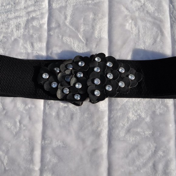 Belt Lot of Five Hell Bunny Women's Retro Vintage Rizzo Belt One Size 3 In Wide - Picture 4 of 6